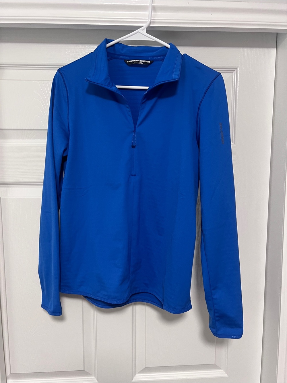 Salomon Blue Quarter-Zip Active Top